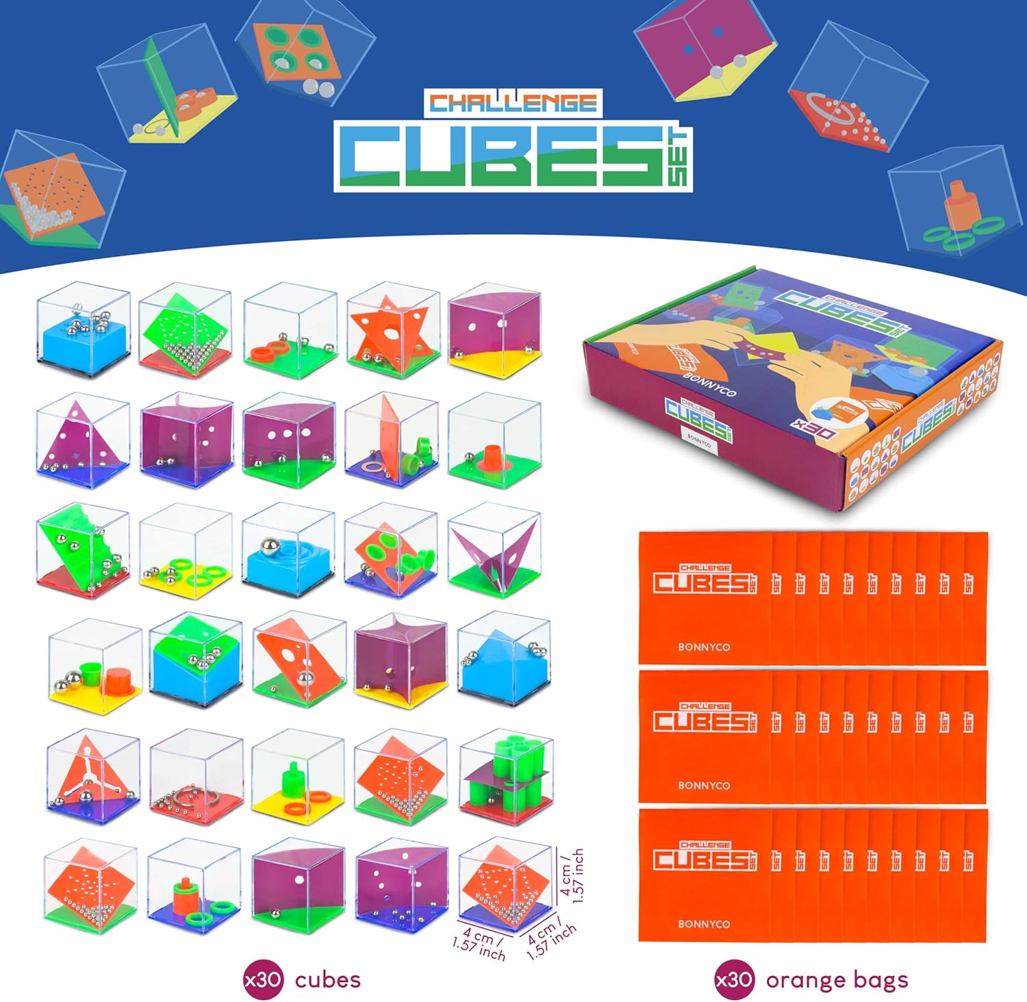 Brain Teaser Puzzles Cubes Pac – обзор и цена Party Games Game