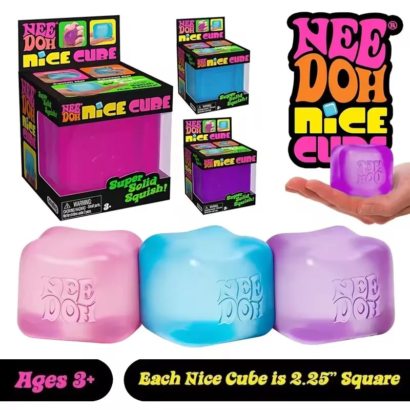 NeeDoh Squishy Schylling Atomi – обзор и цена Party Games Crazy