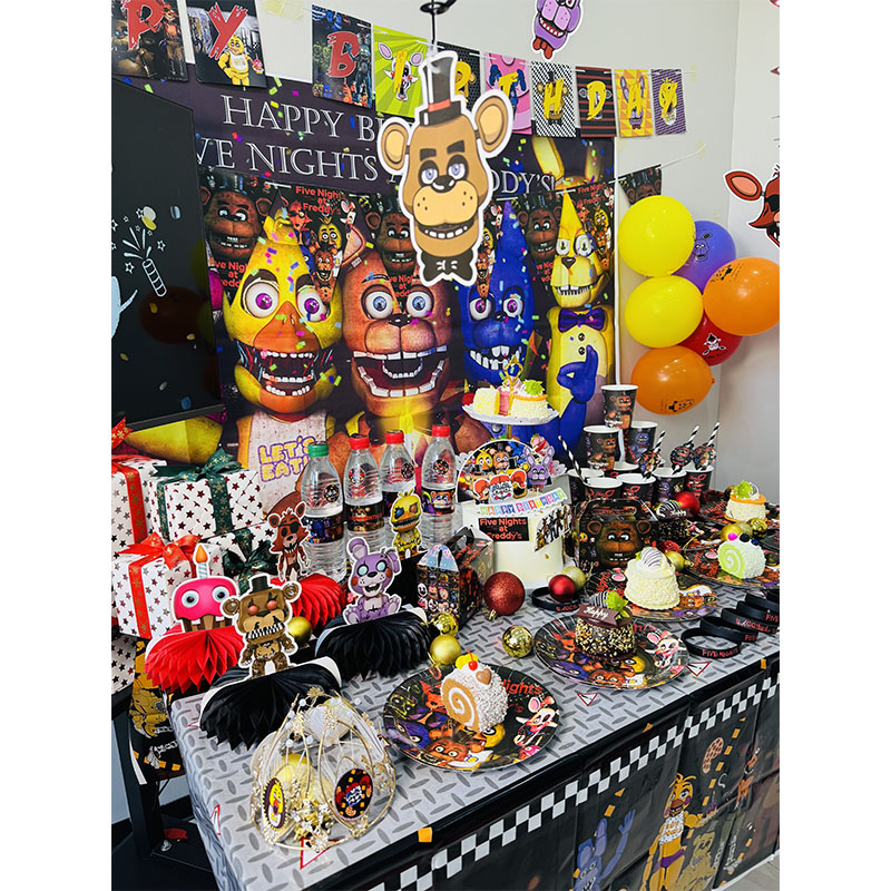 FNAF Themed Paper Plate Cups C – обзор и цена Party Games At Christmas