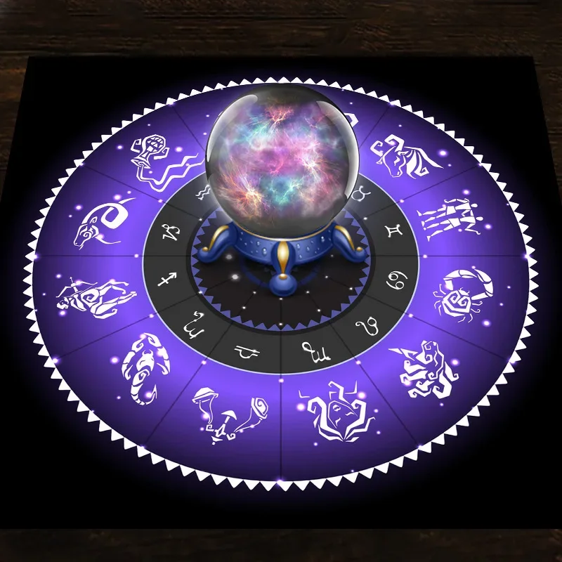 Tarot Cloth Purple Zodiac Whee – обзор и цена Zodiac Party Games