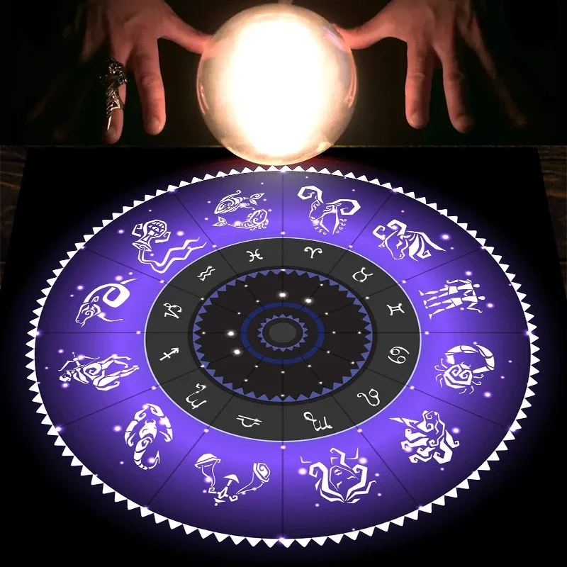 Tarot Cloth Purple Zodiac Whee – обзор и цена Zodiac Party Games
