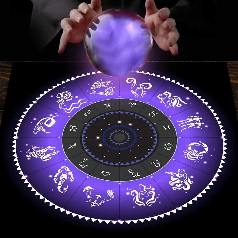 Tarot Cloth Purple Zodiac Whee – обзор и цена Zodiac Party Games