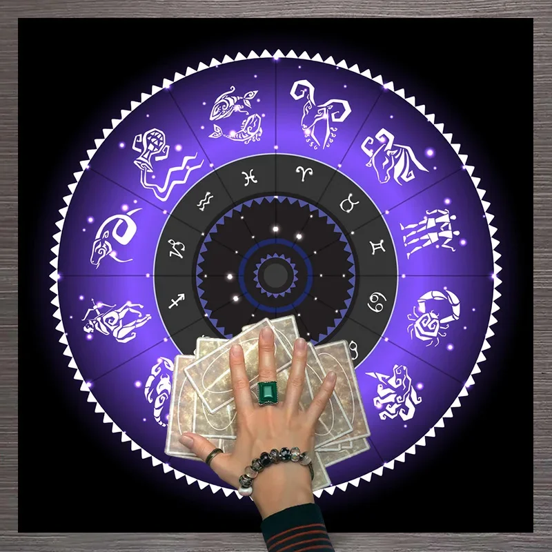 Tarot Cloth Purple Zodiac Whee – обзор и цена Zodiac Party Games