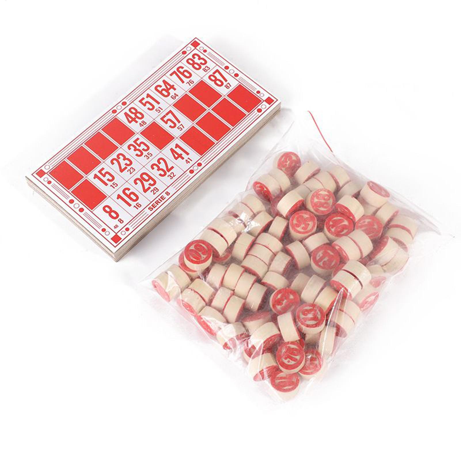 Bingo Set Vintage Wooden Inter – обзор и цена Play Friends Party Games