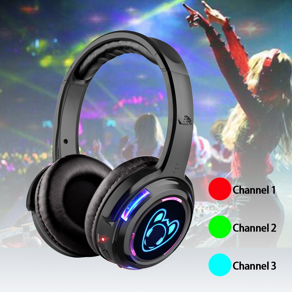 LED Flashing Light Silent Disc – обзор и цена Party Games Phone