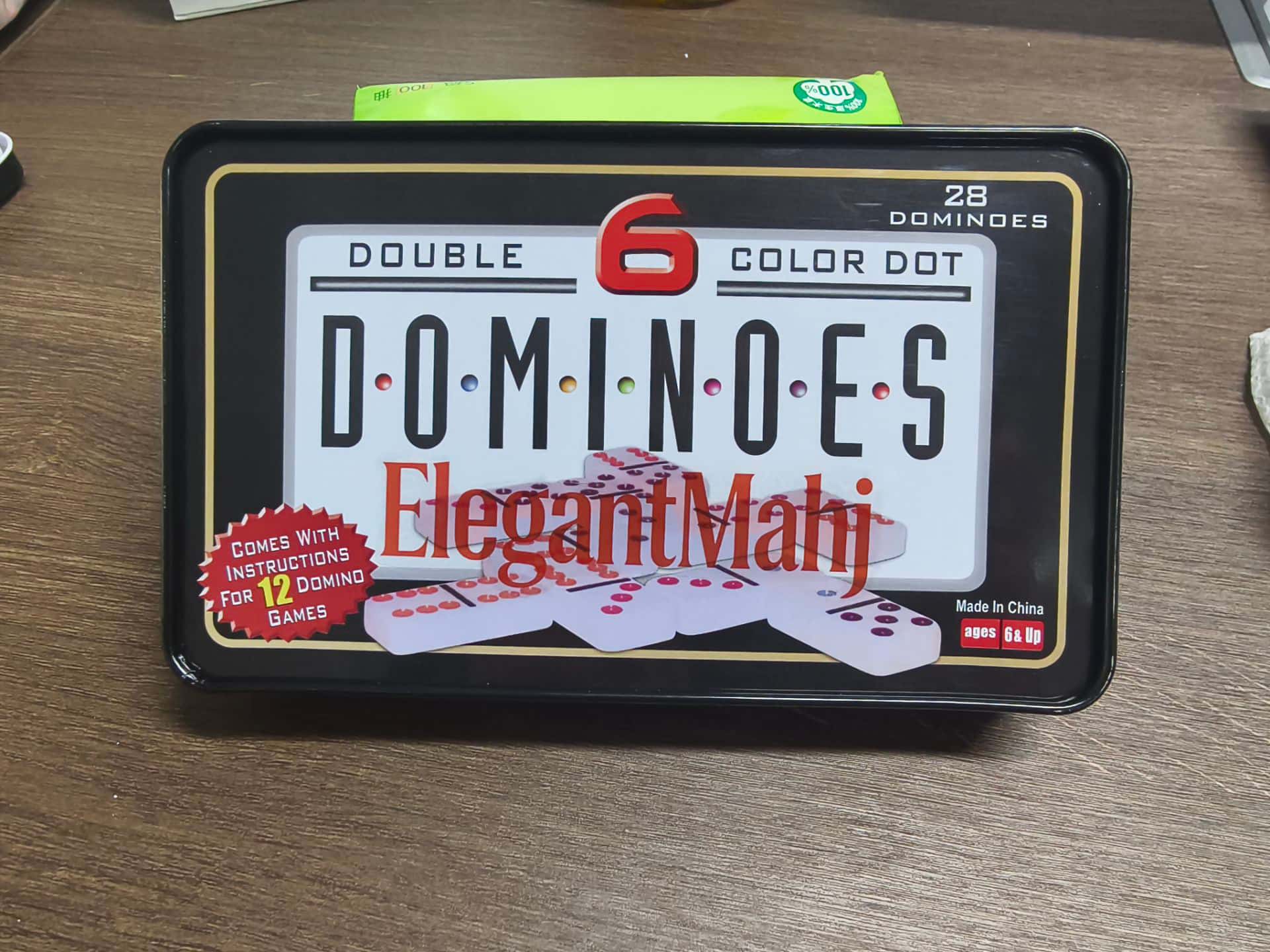 ElegantMahj Double Six Dominoe – обзор и цена Party Games Board Game