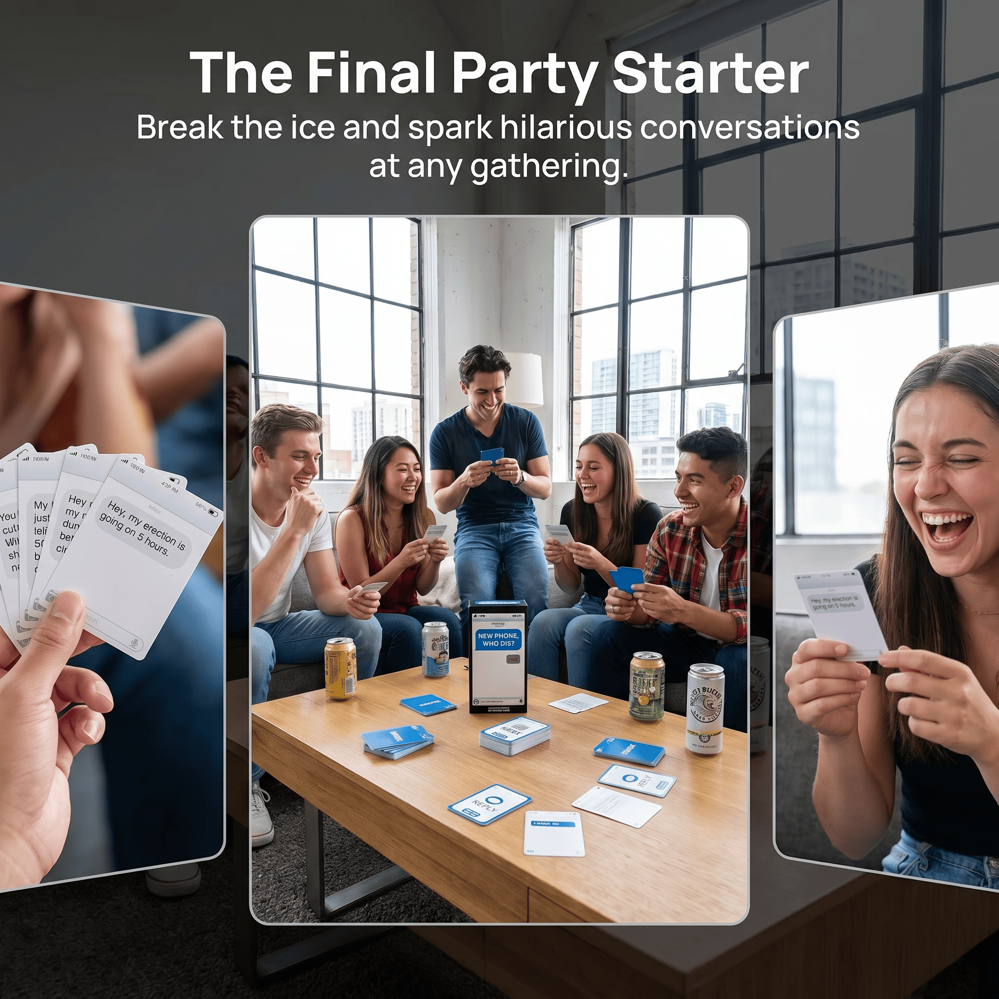 New Phone Who Dis? Adult Party – обзор и цена Party Games Offline