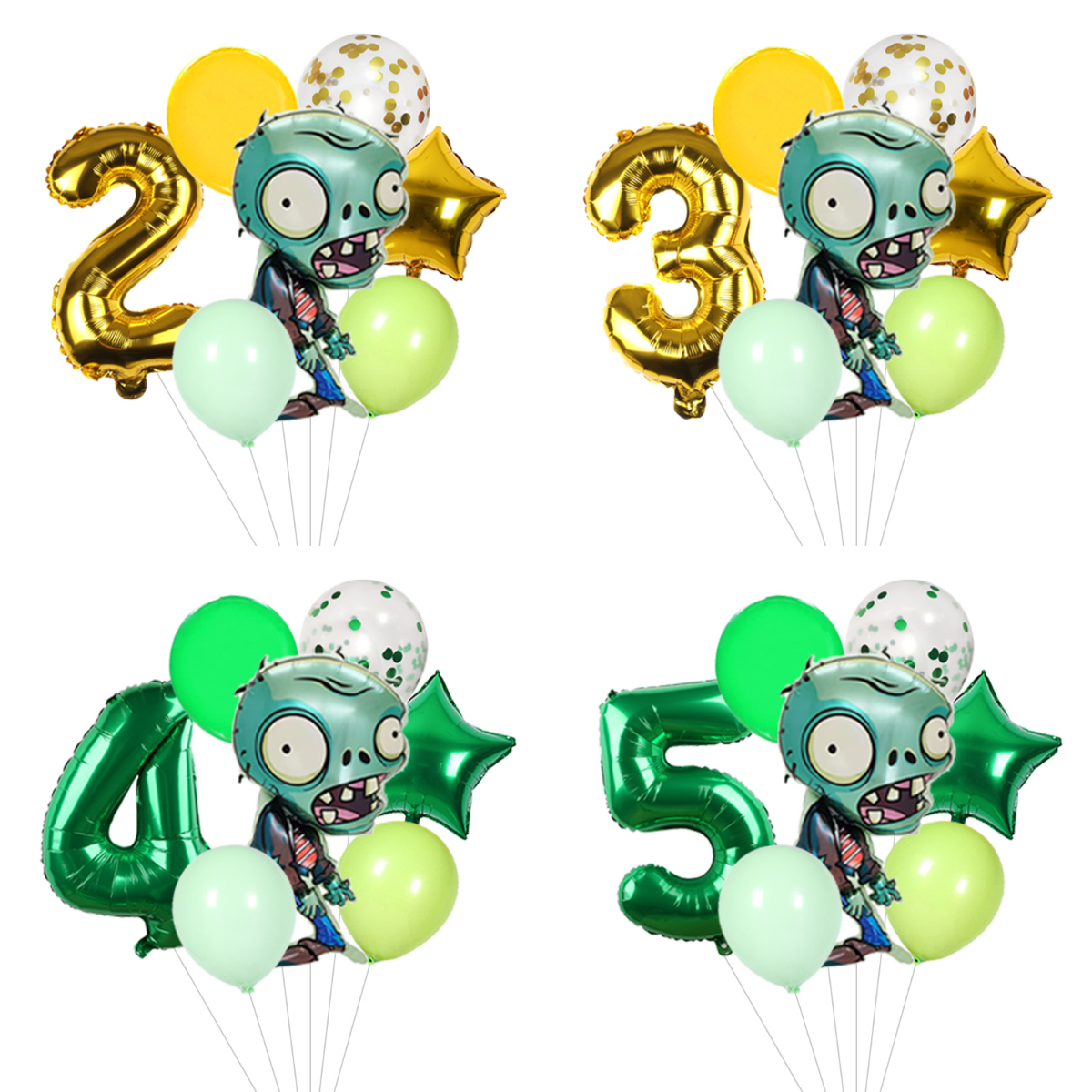 Plants vs Zombies Foil & Latex – обзор и цена Zombie Party Games