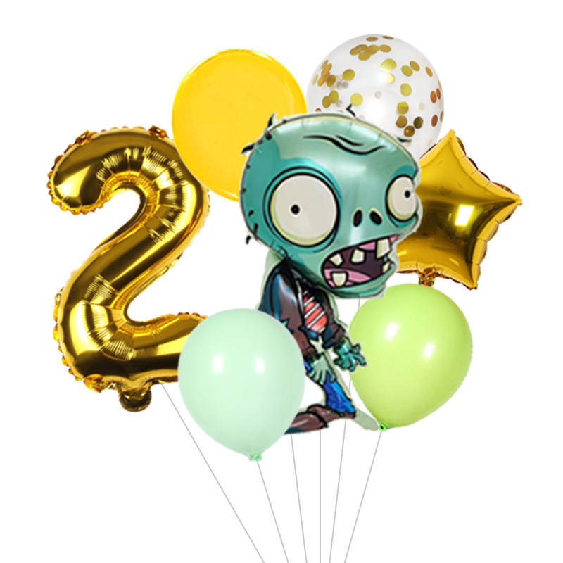 Plants vs Zombies Foil & Latex – обзор и цена Zombie Party Games