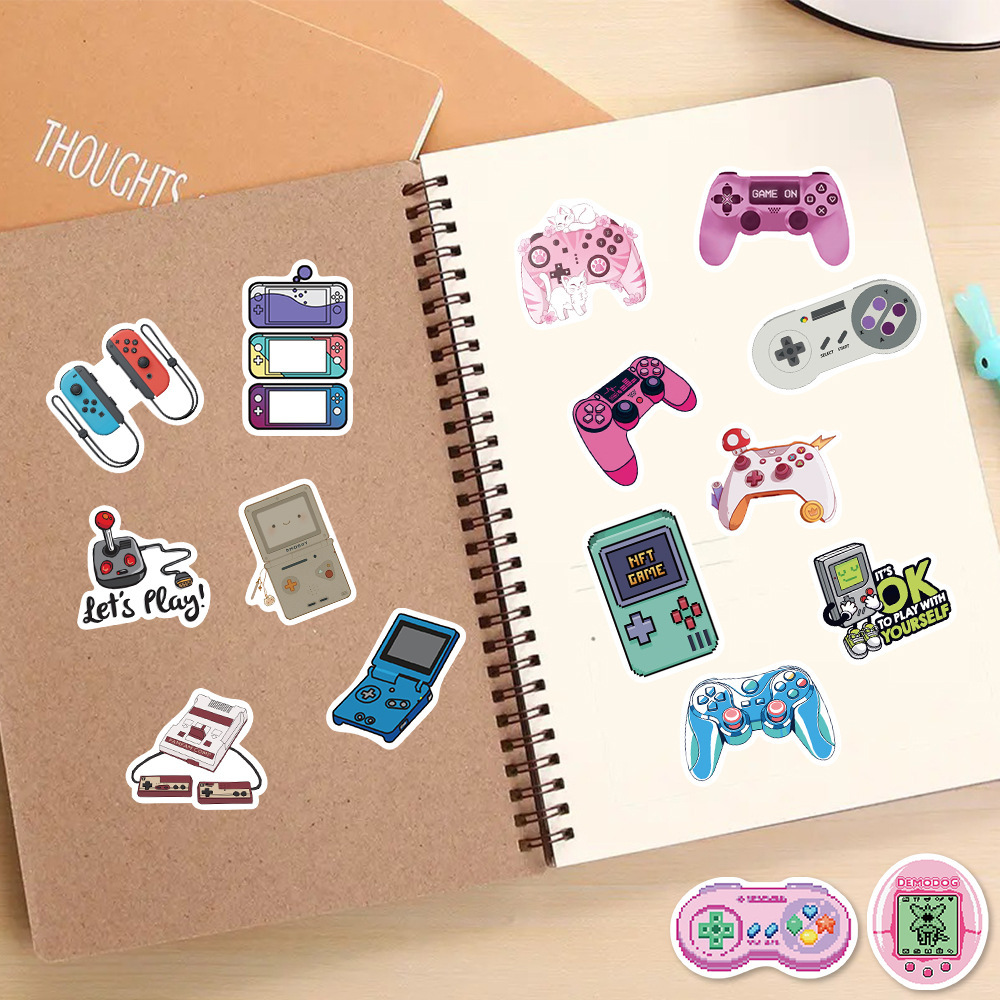 50Pcs Game Handle Stickers for – обзор и цена Party Games Phone