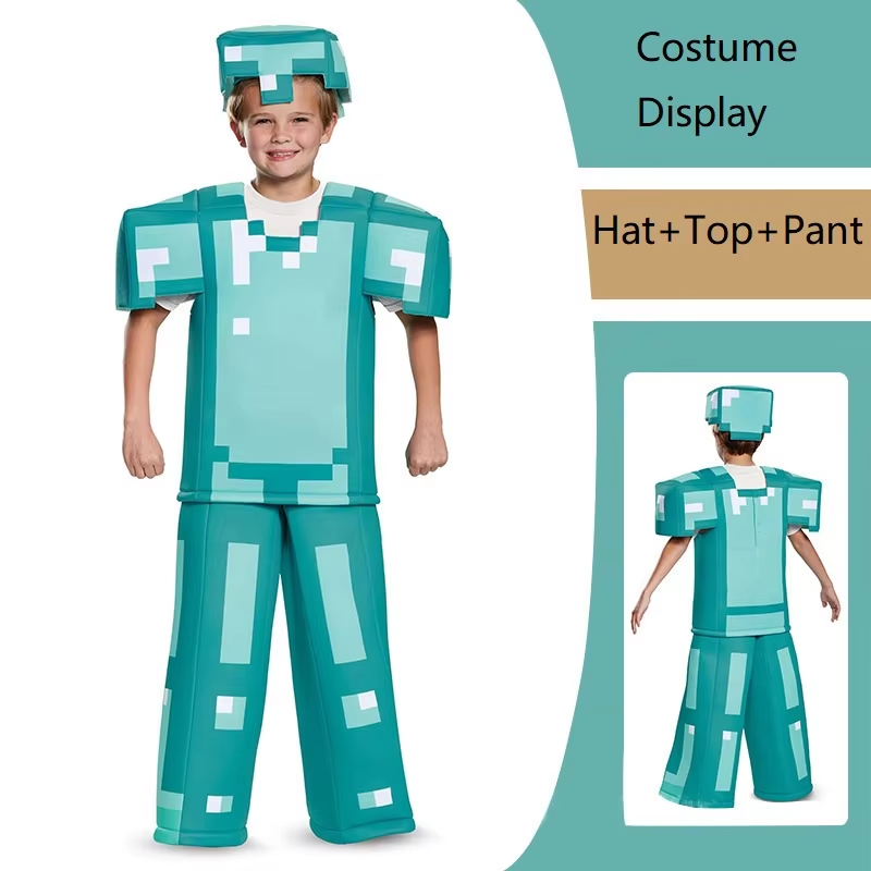NEW Kids Cosplay Diamond Armor – обзор и цена Party Games Children