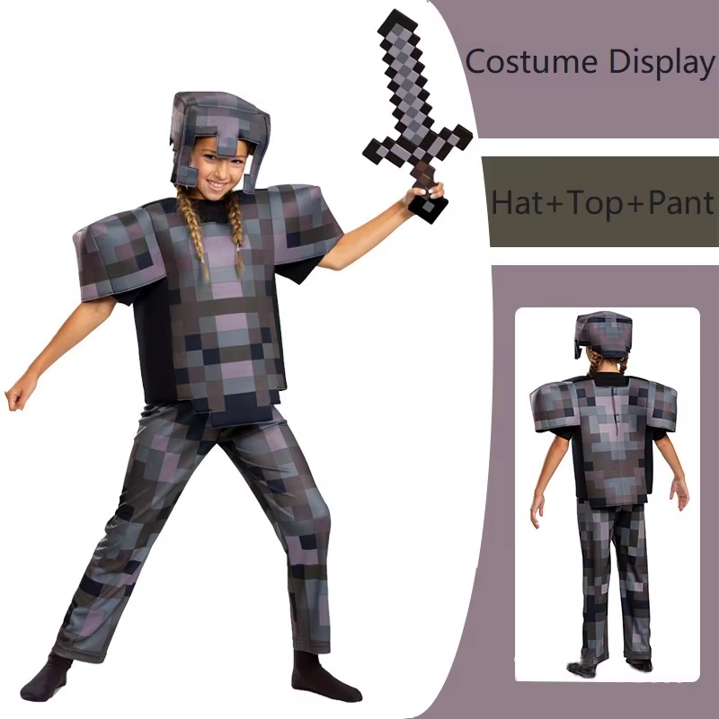 NEW Kids Cosplay Diamond Armor – обзор и цена Party Games Children