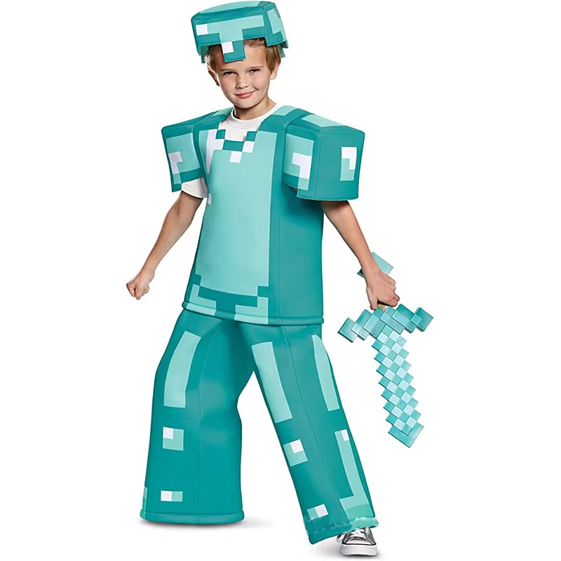 NEW Kids Cosplay Diamond Armor – обзор и цена Party Games Children