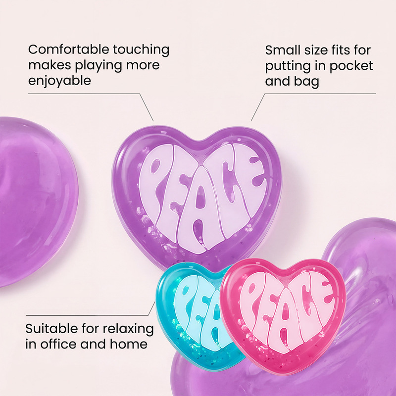 InStock PEACE Heart Shape Squi – обзор и цена Party Games Adults Funny