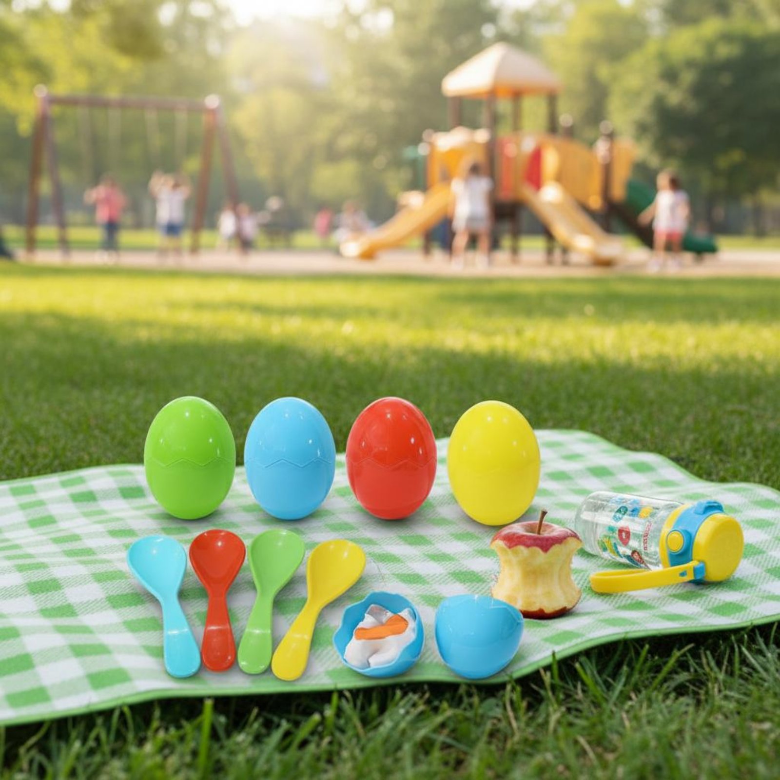 4 Sets Oval and Spoon Challeng – обзор и цена Party Family Games
